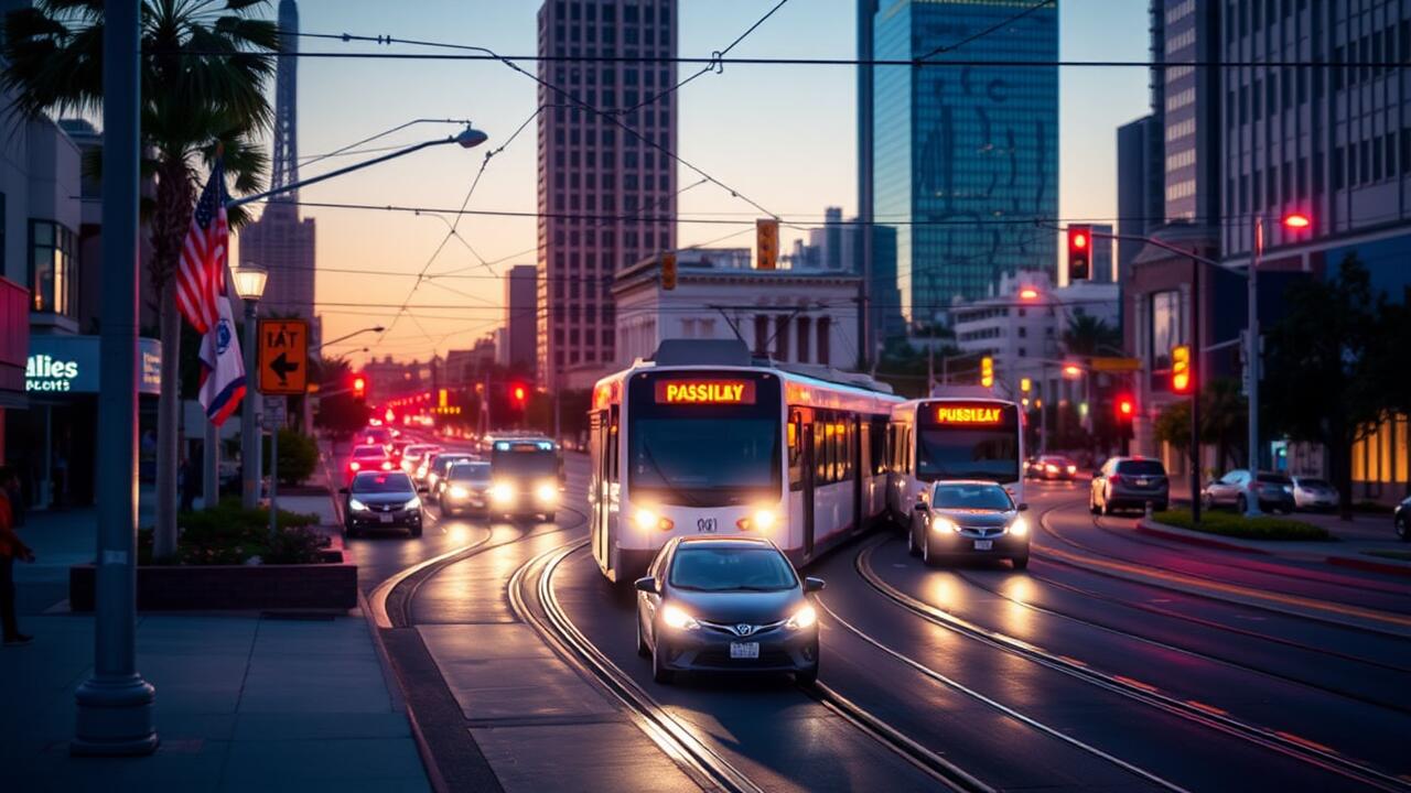 Proposed Light Rail System to Alleviate Traffic Congestion in Downtown San Diego